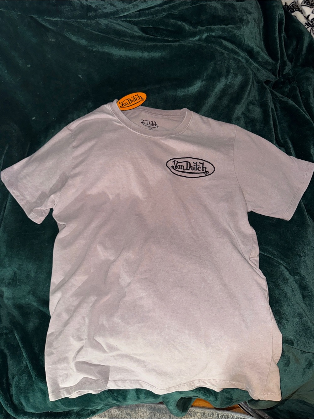 Von Dutch Short-Sleeve Tee with graphic on back